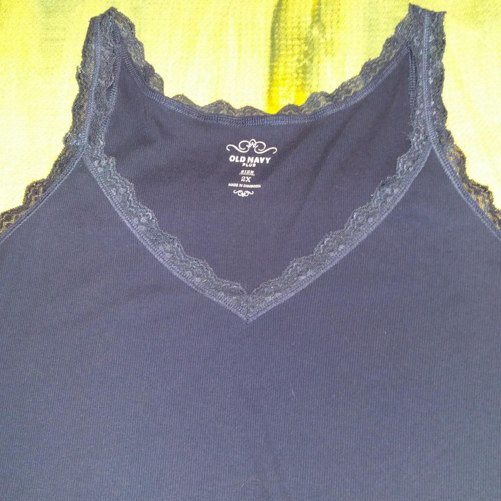 3 for $12 Sale! Old Navy Lace Trim Cami, 2X